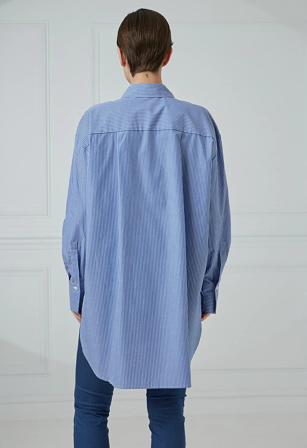 Desiree Ριγέ πουκάμισο oversize