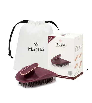 Manta Βούρτσα Healthy Hair Brush Burgundy