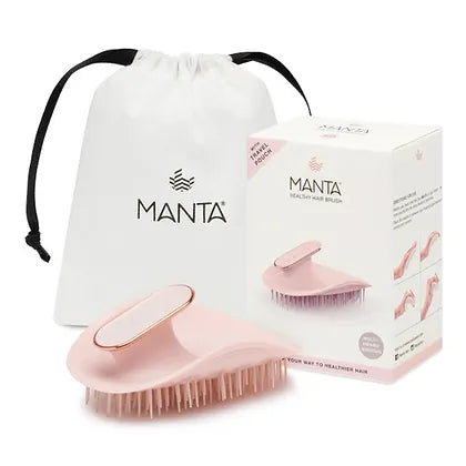 Manta Βούρτσα Healthy Hair Brush Pink