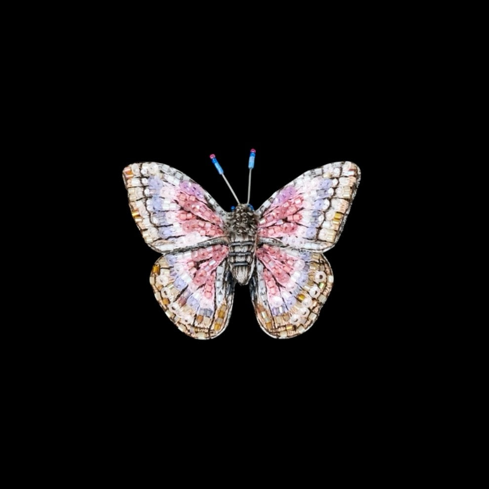 Trovelore - Morpho Godarti Butterfly Χειροποίητη Καρφίτσα