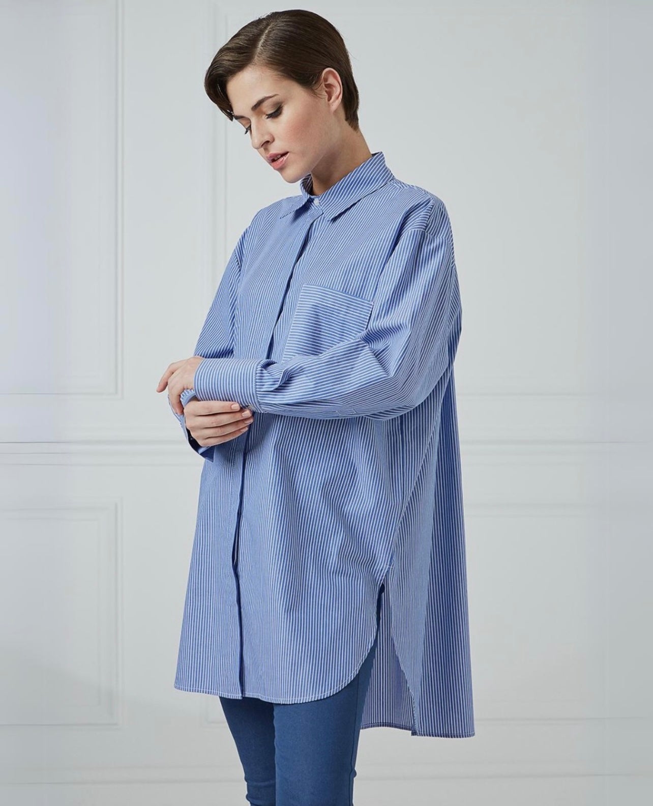 Desiree Ριγέ πουκάμισο oversize